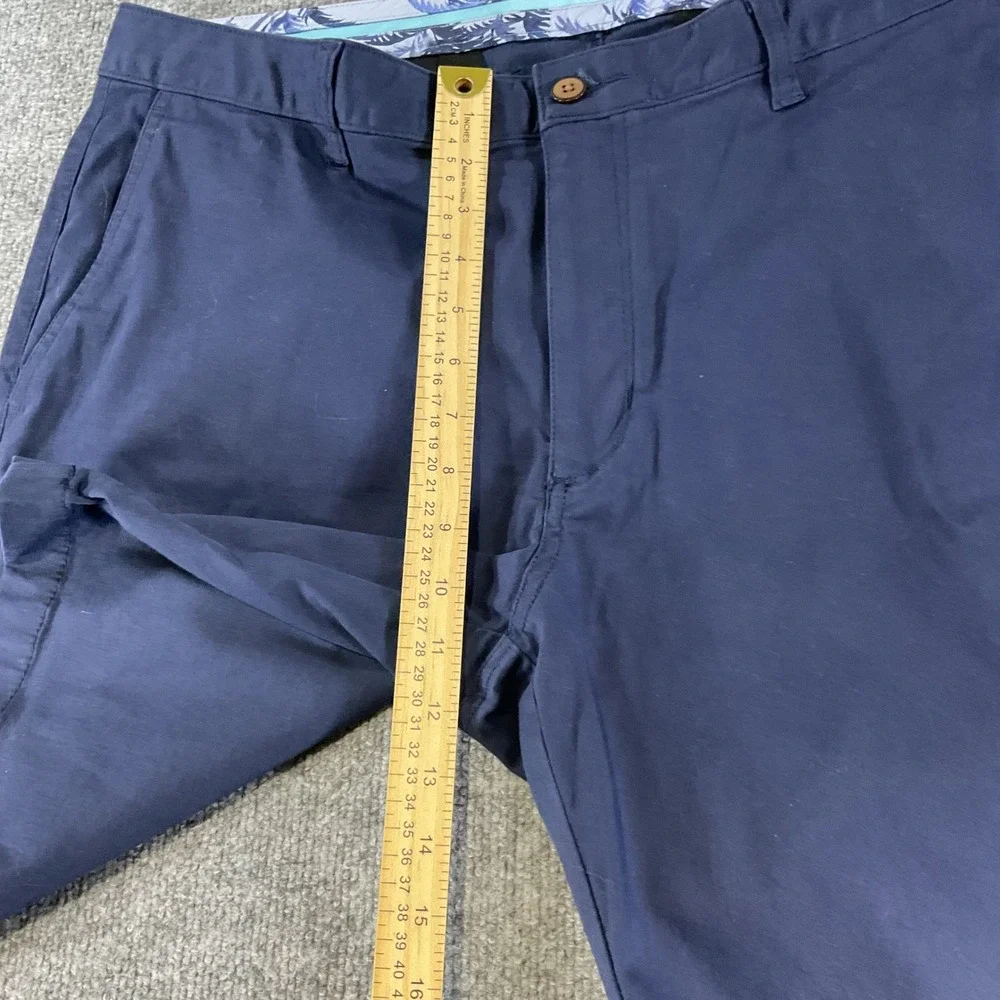 Tommy Bahama IslandZone Shorts Mens 38 Navy Performance Stretch Casual Golf